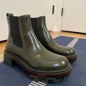 Rag & Bone Shaye Chelsea Boot in Legion Green